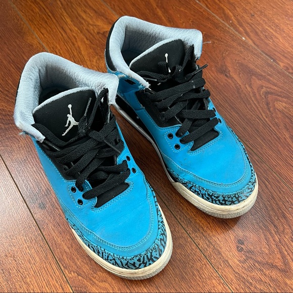 nike air jordan 3 retro powder blue